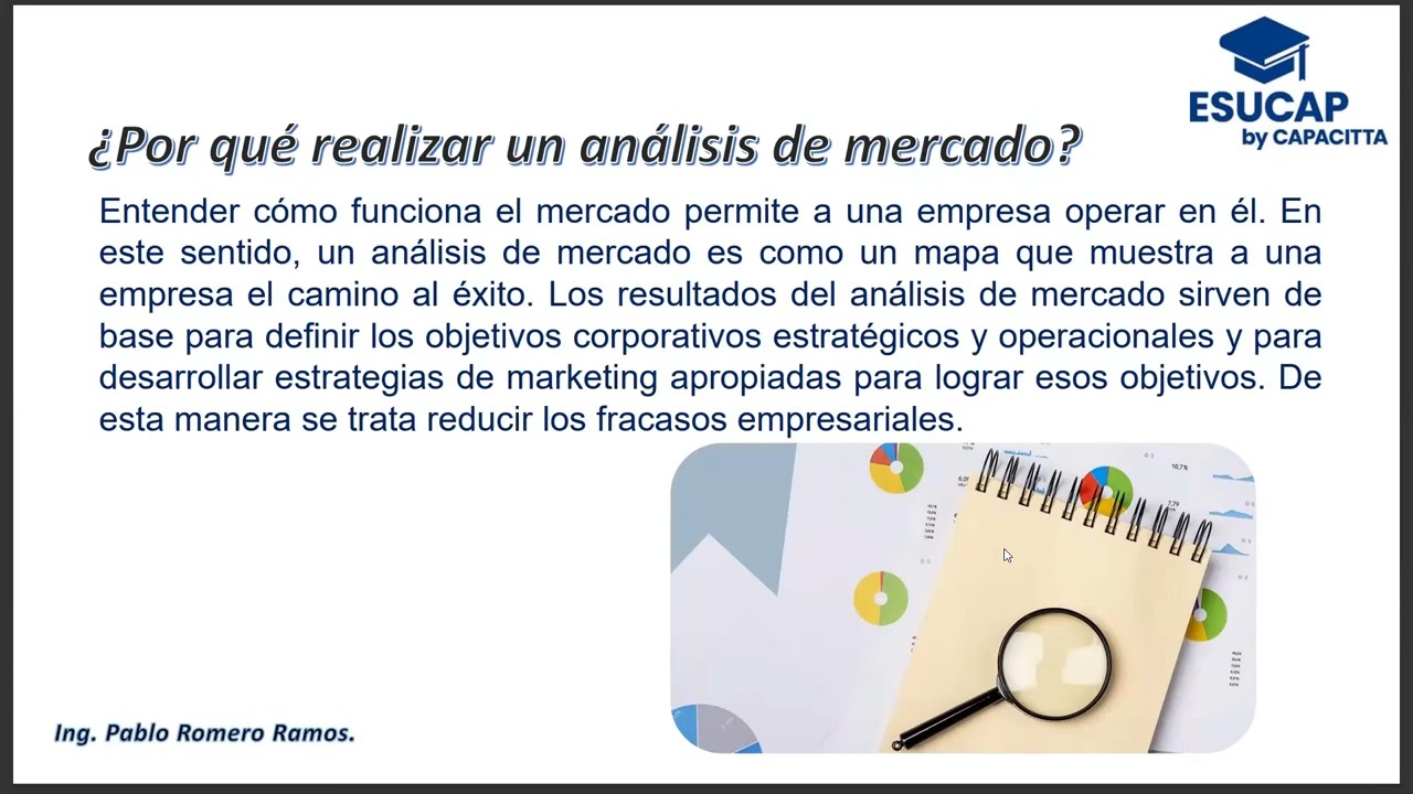 Análisis, desarrollo e integración de mercado para